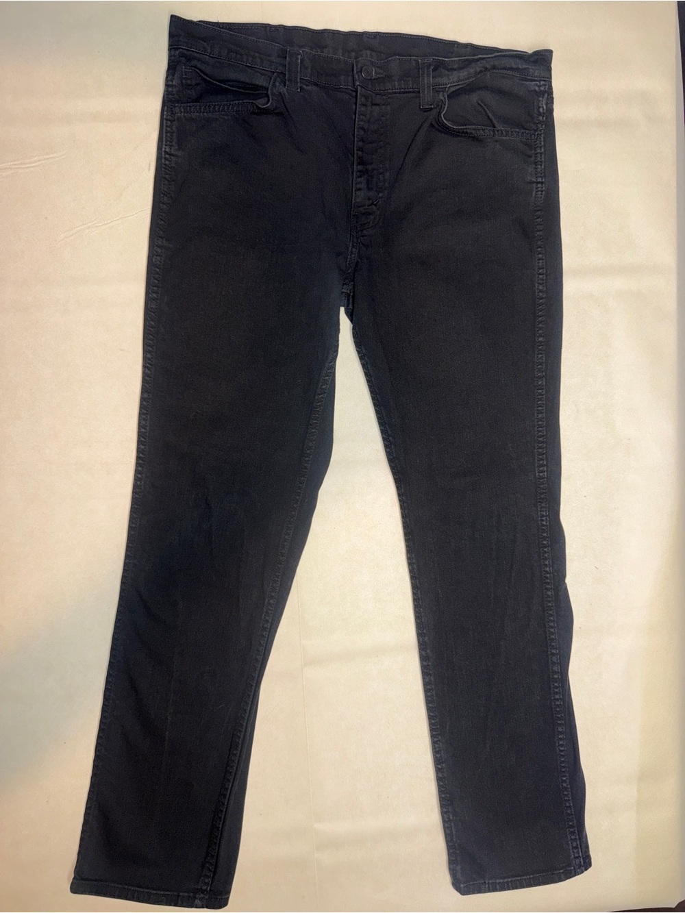 Levi's Men's Slim Straight Black Jeans